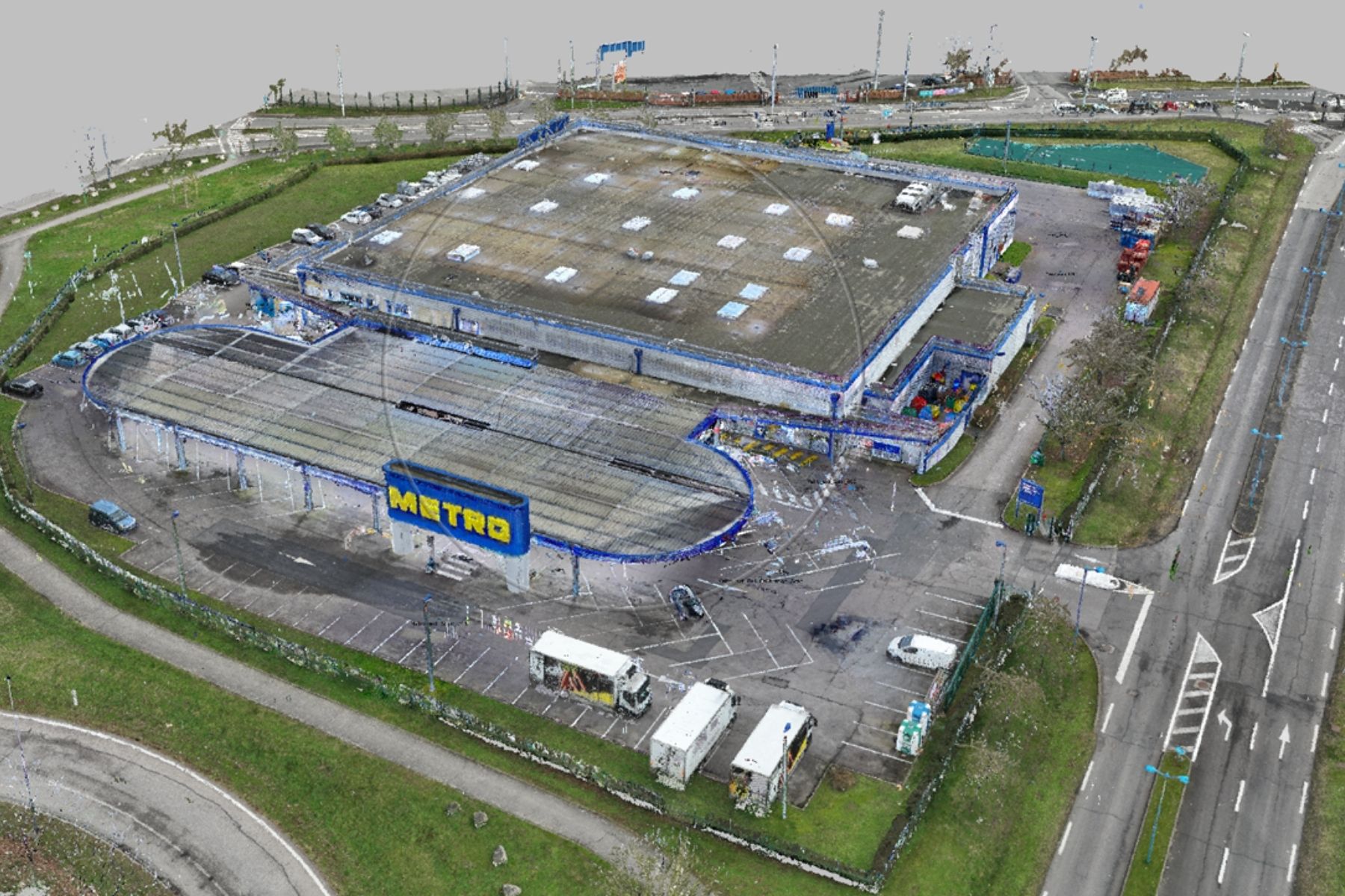 modélisation par drone